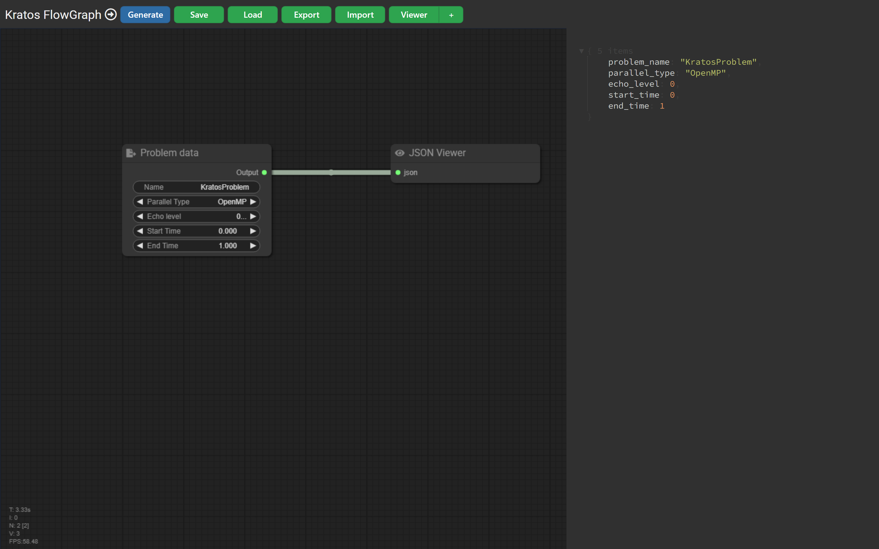 The JSON side viewer