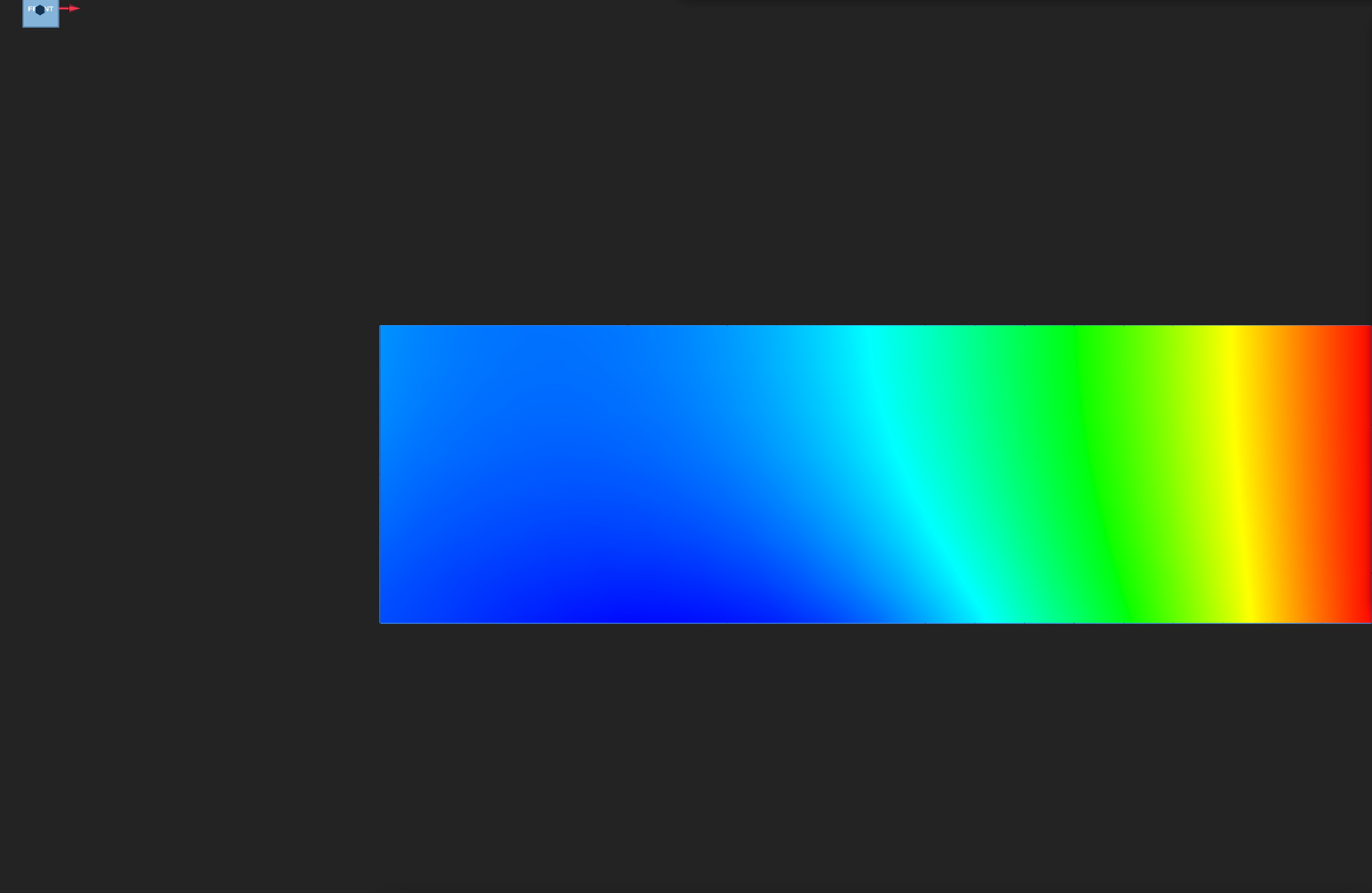 Fluid pressure on the final frame