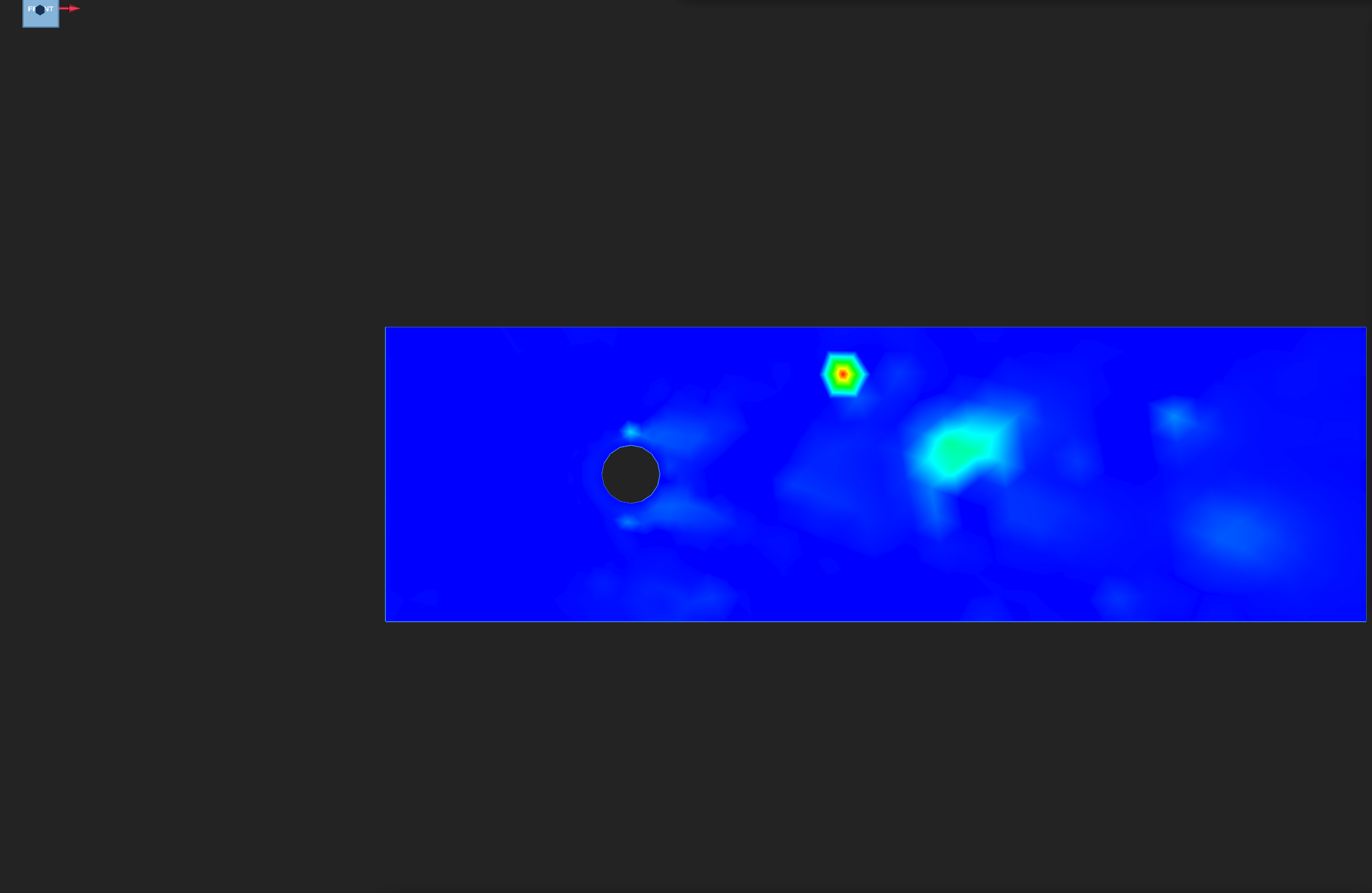 Eddy viscosity on the final step