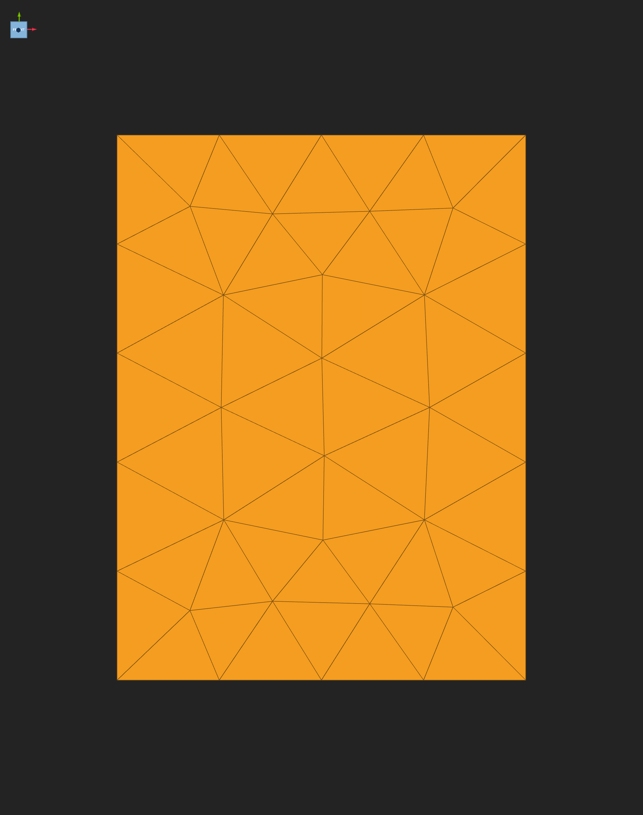Exported block mesh in Post-Processing