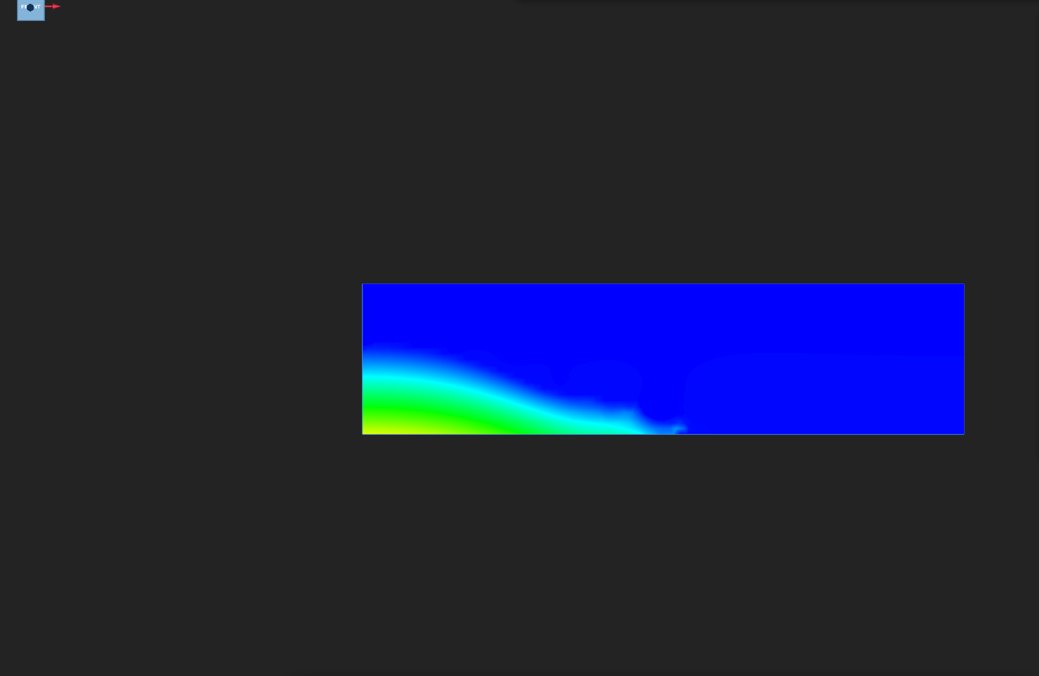 PRESSURE at t = 0.5 s
